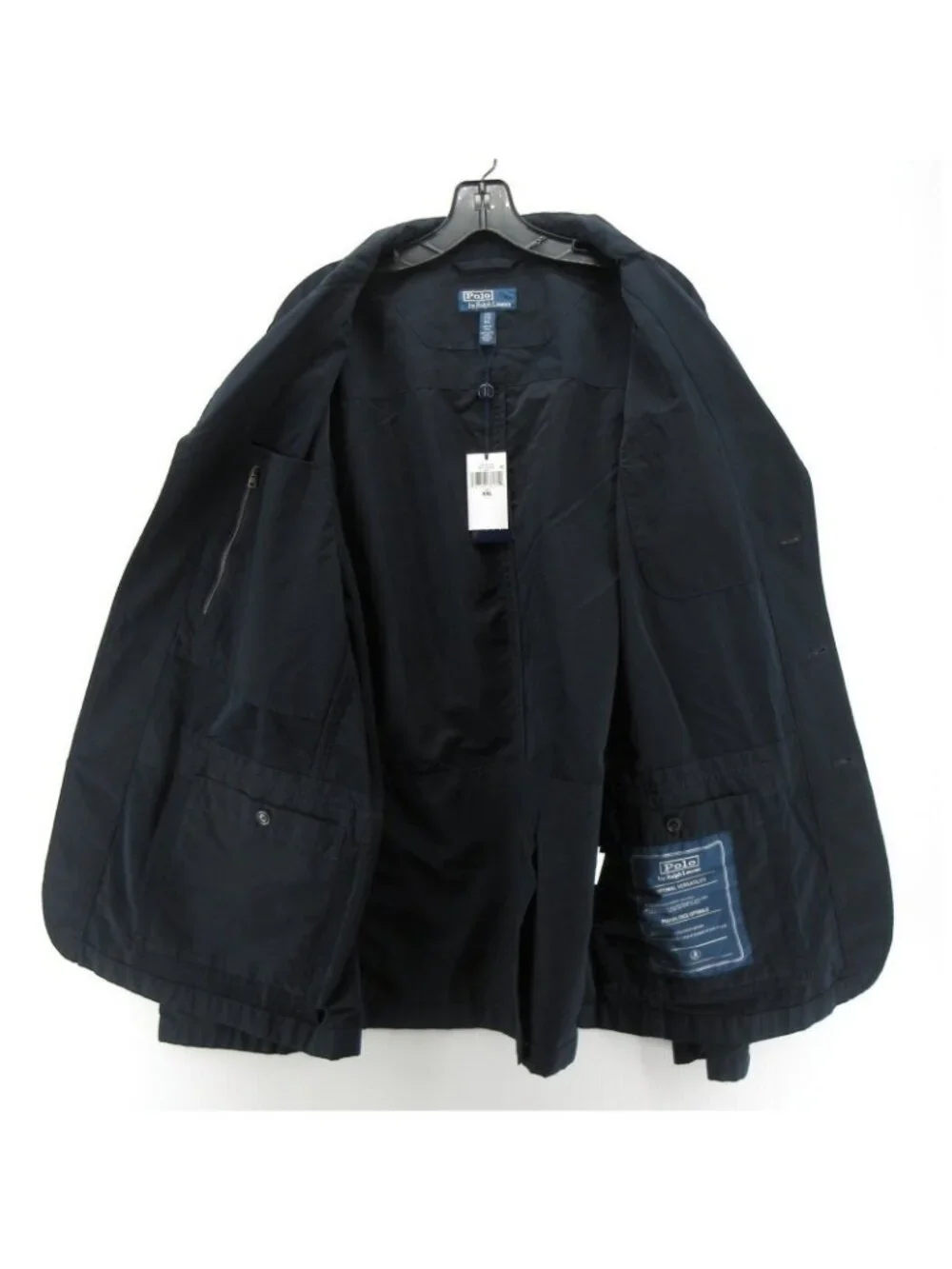 Polo Ralph Lauren Sport Coat XXL Blazer Jacket Unstructured Technical